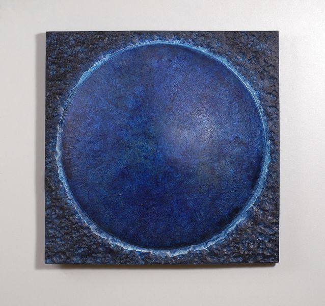 Blue Moon Bronze Wall Sculpture