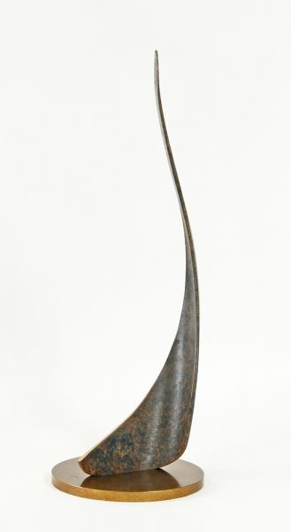 Forties Bronze and Brass Sculpture