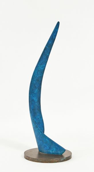 Forties Sand Cast Bronze Table Sculpture