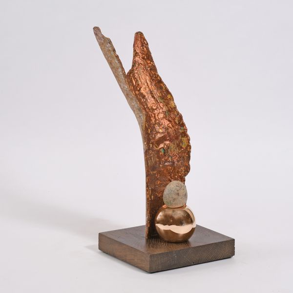 Shades 1 Bronze and Stone Sculpture